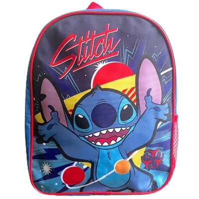 Stitch Backpack Kids Premium Standard Rucksack with Zip & Adjustable Straps
